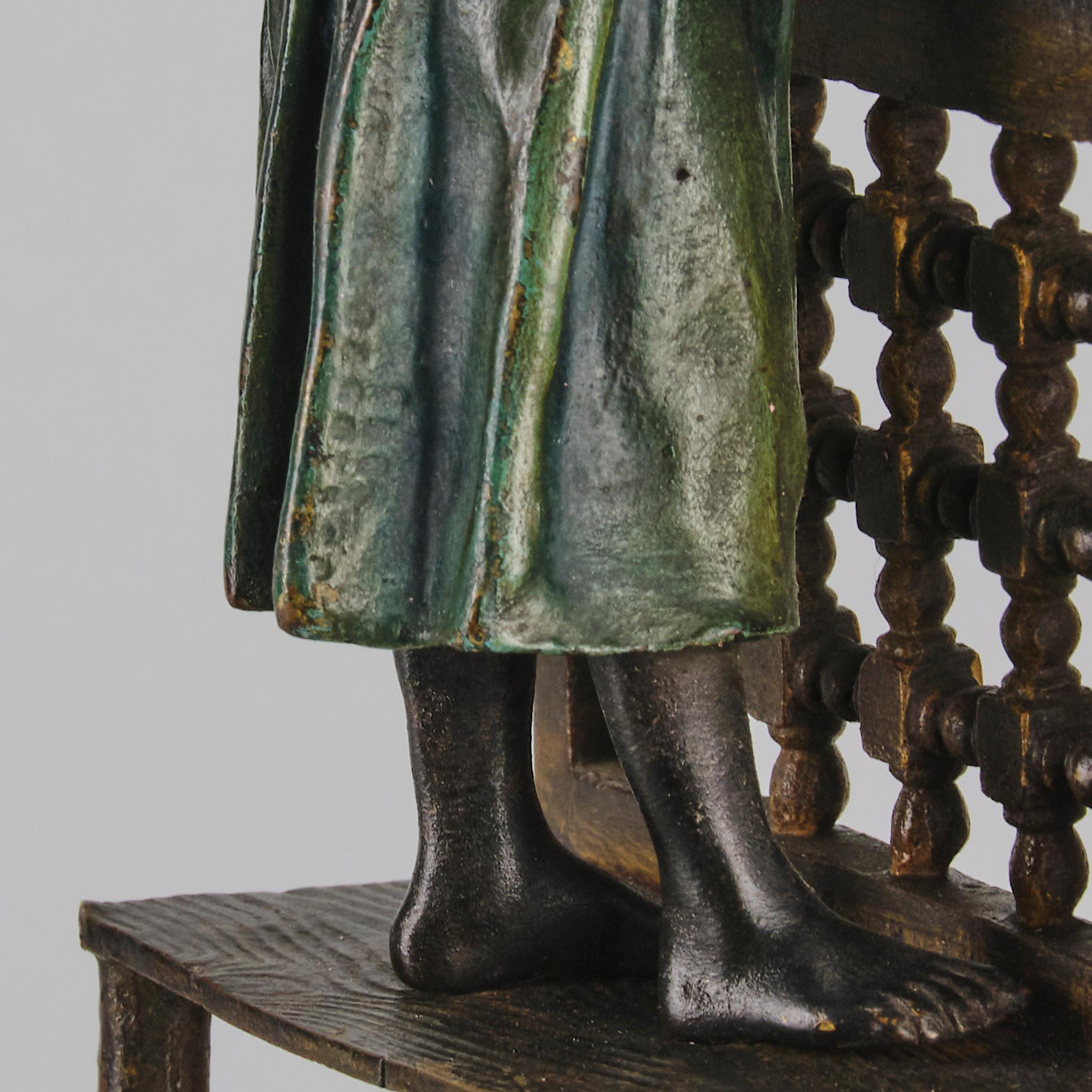 Bronze des frühen 20. Jahrhunderts mit dem Titel 