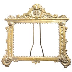 Early 20th Century Bronze Frame Decorative Golden Color