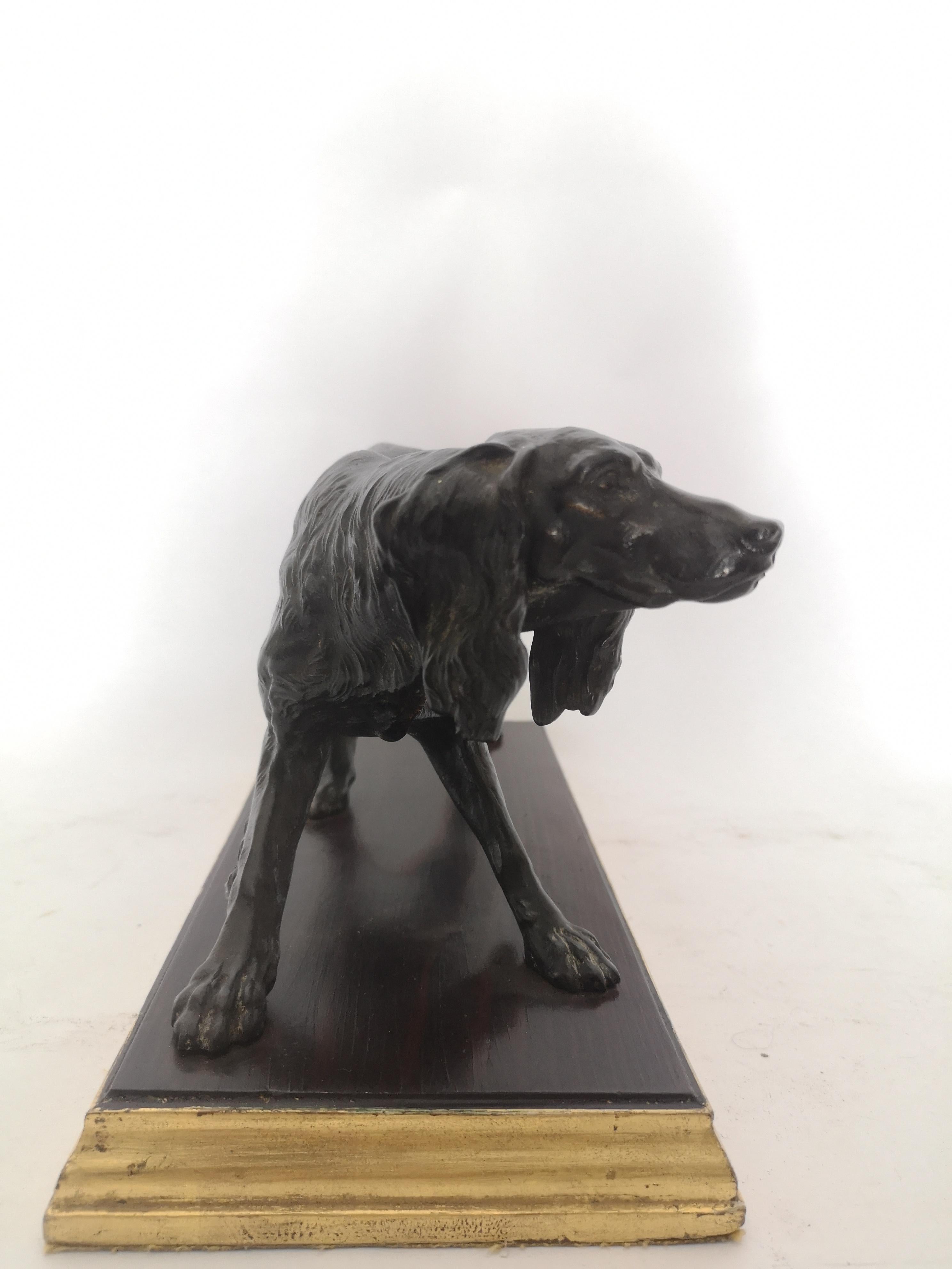 Early 20th Century Bronze of a Dog In Good Condition In London, GB