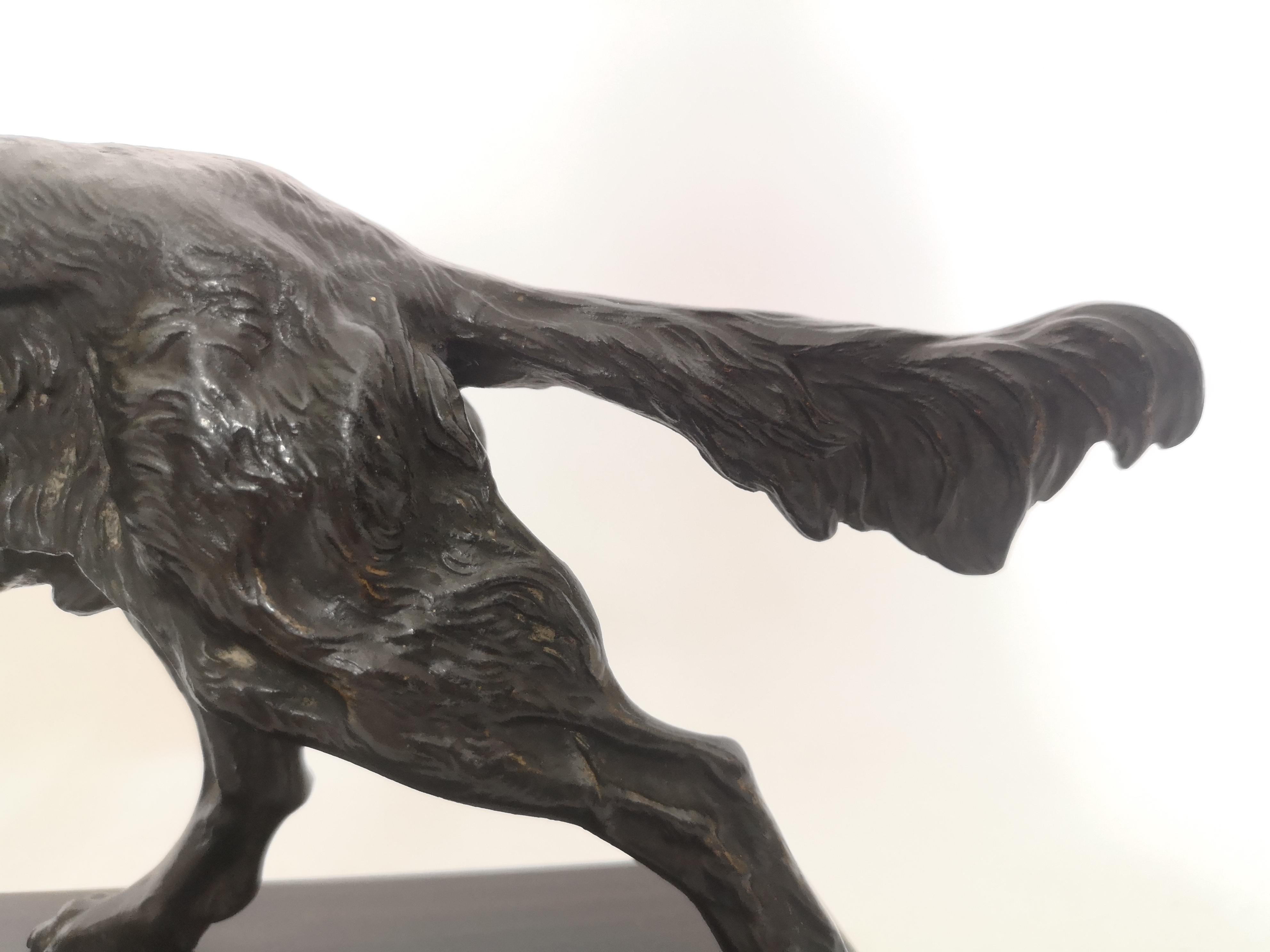Early 20th Century Bronze of a Dog 1