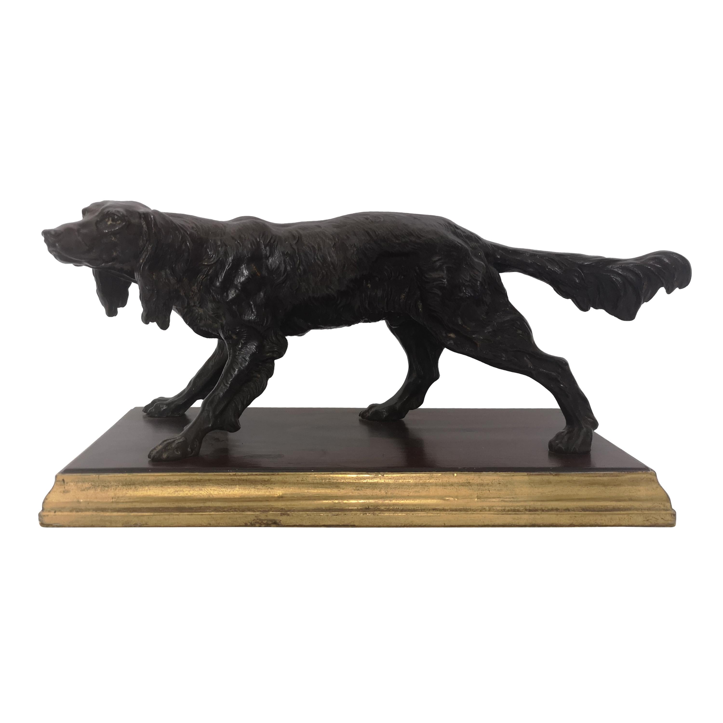 Early 20th Century Bronze of a Dog