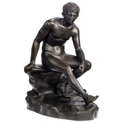 Early 20th Century Bronze of Hermes Signed by Fonderia Sommer