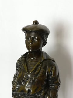 Early 20th Century Bronze of the Whistling Boy