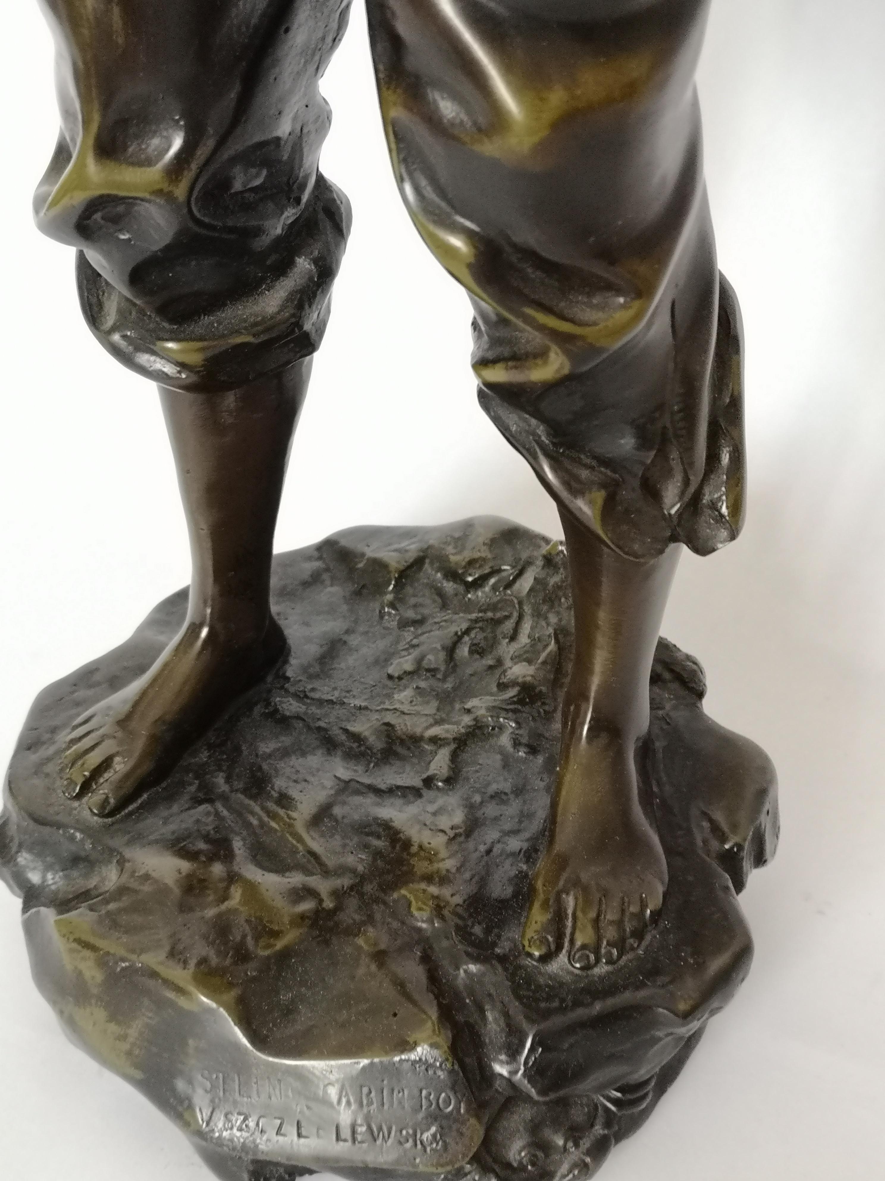 Early 20th Century Bronze of the Whistling Boy 2