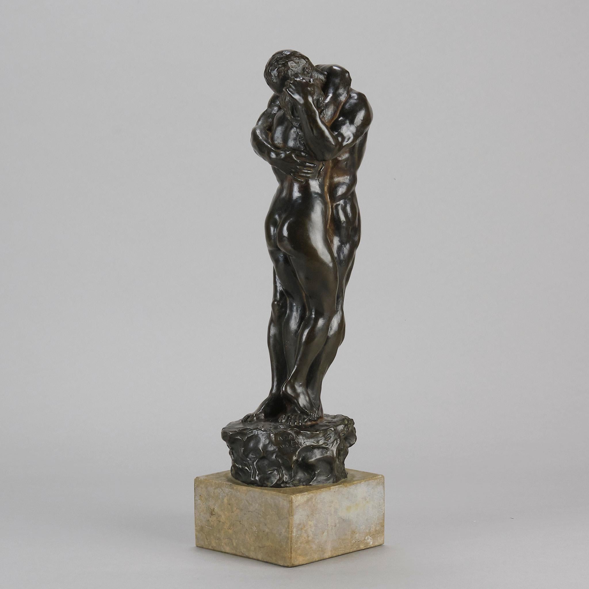 Sculpture en bronze du début du 20e siècle 