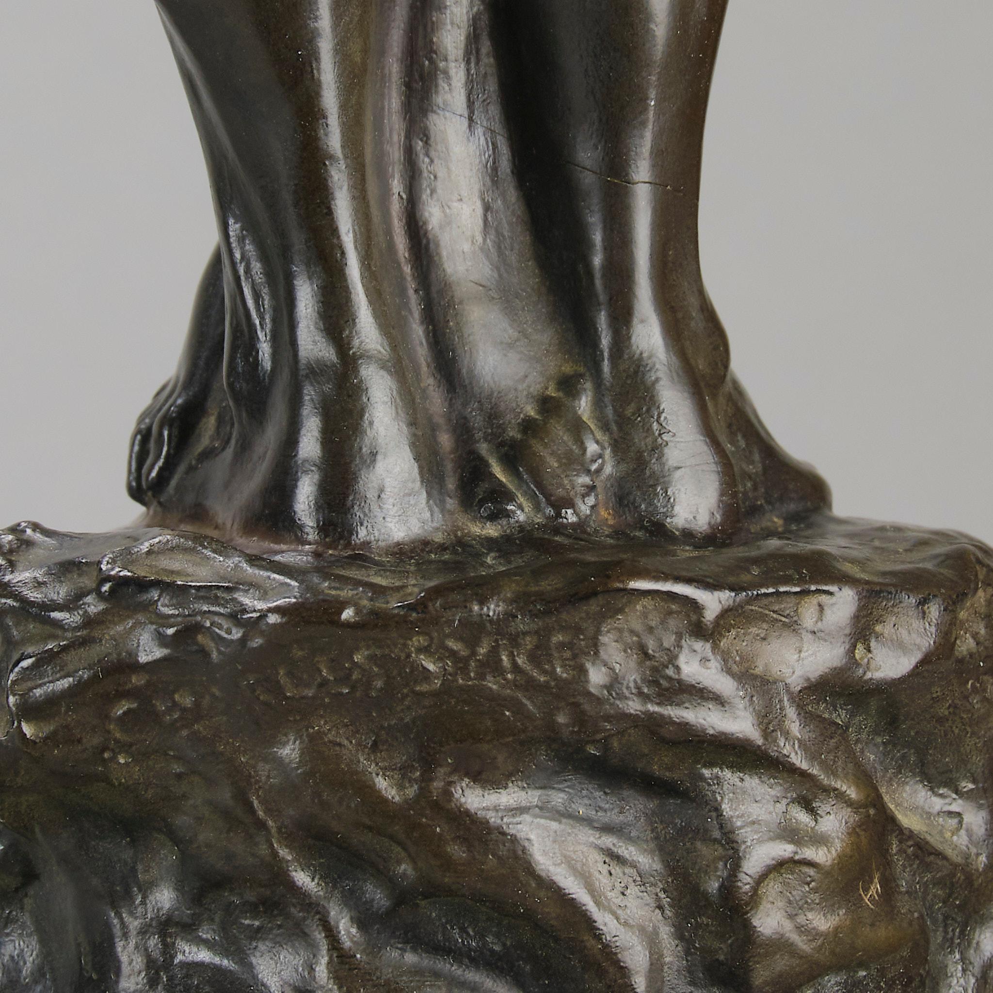 Sculpture en bronze du début du 20e siècle 