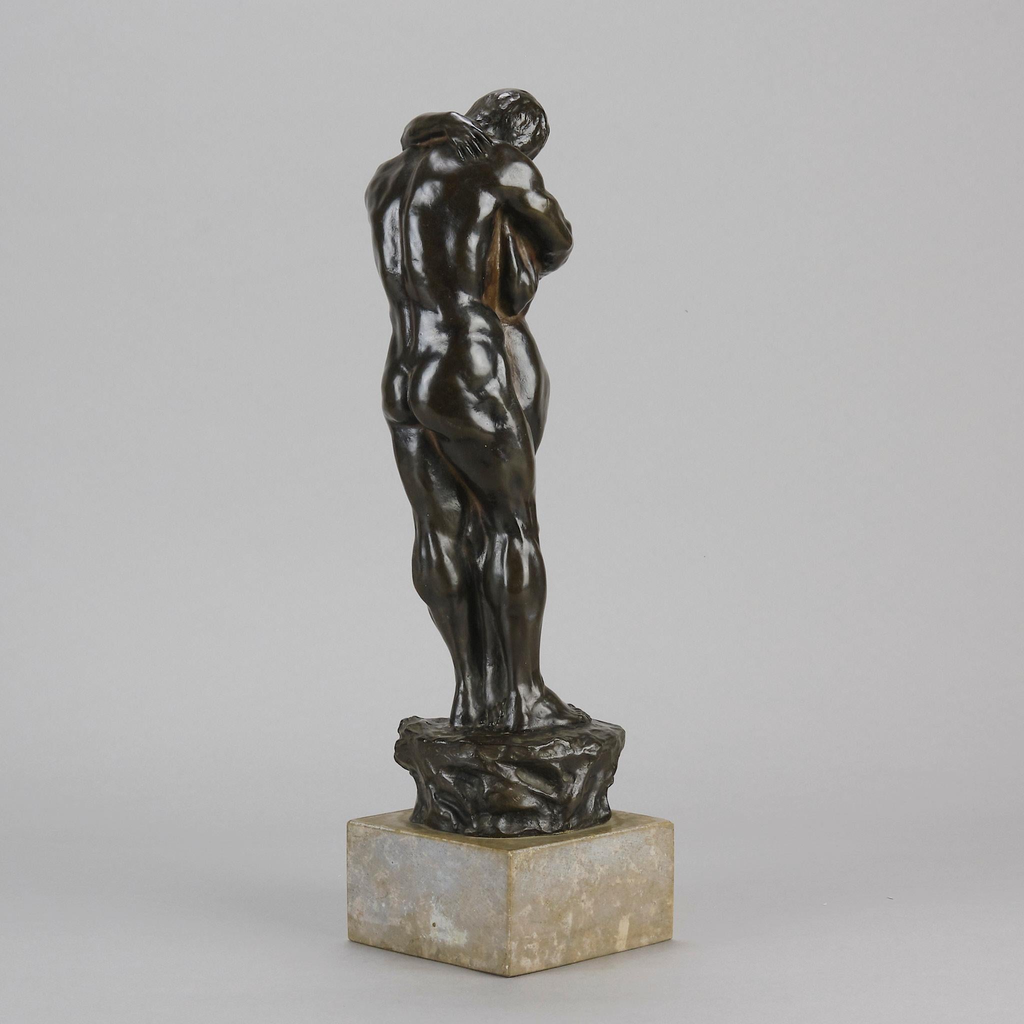 Sculpture en bronze du début du 20e siècle 
