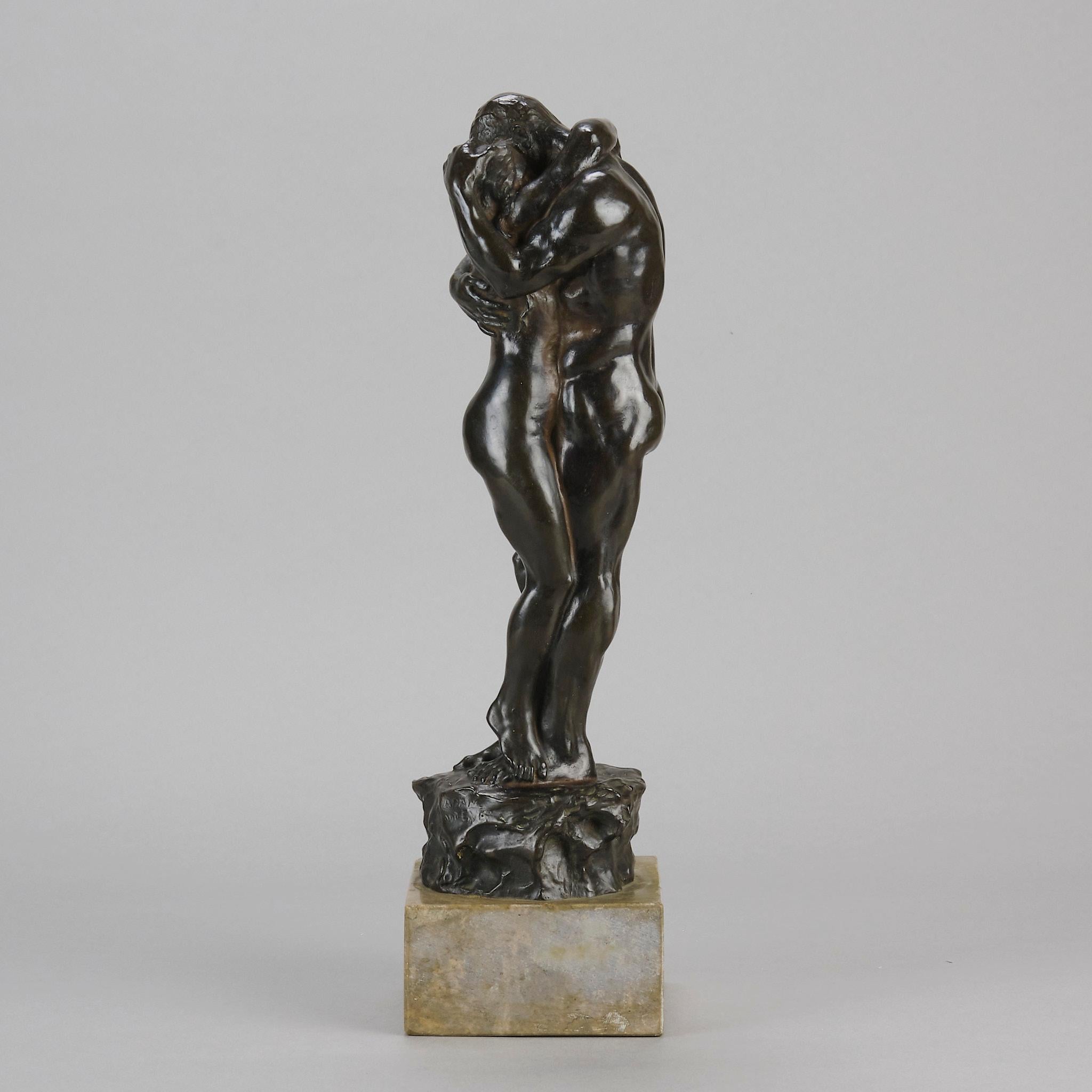 Sculpture en bronze du début du 20e siècle 