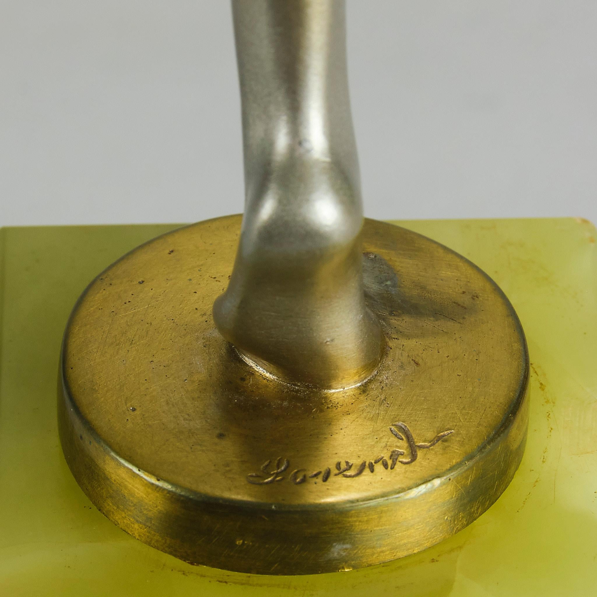 Early 20th Century Bronze Sculpture entitled 
