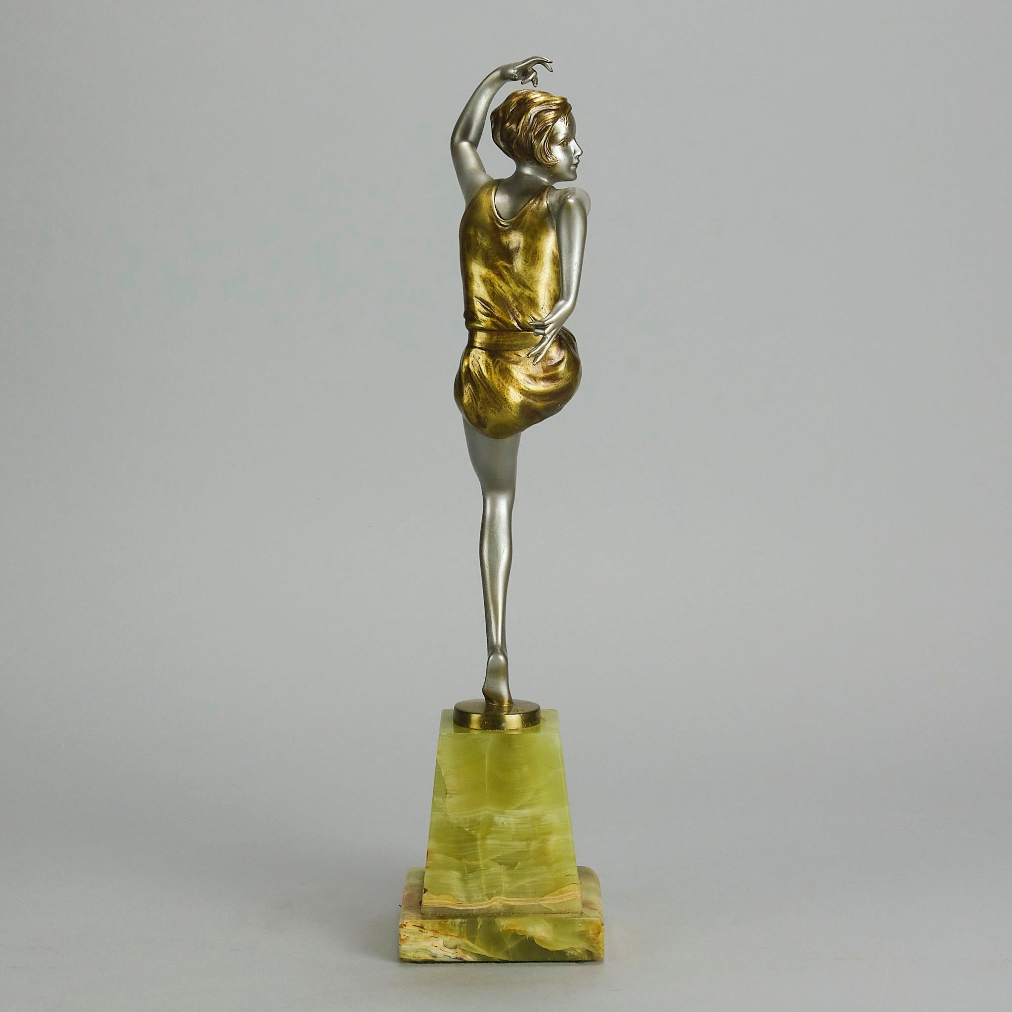 Austrian Early 20th Century Bronze Sculpture entitled 