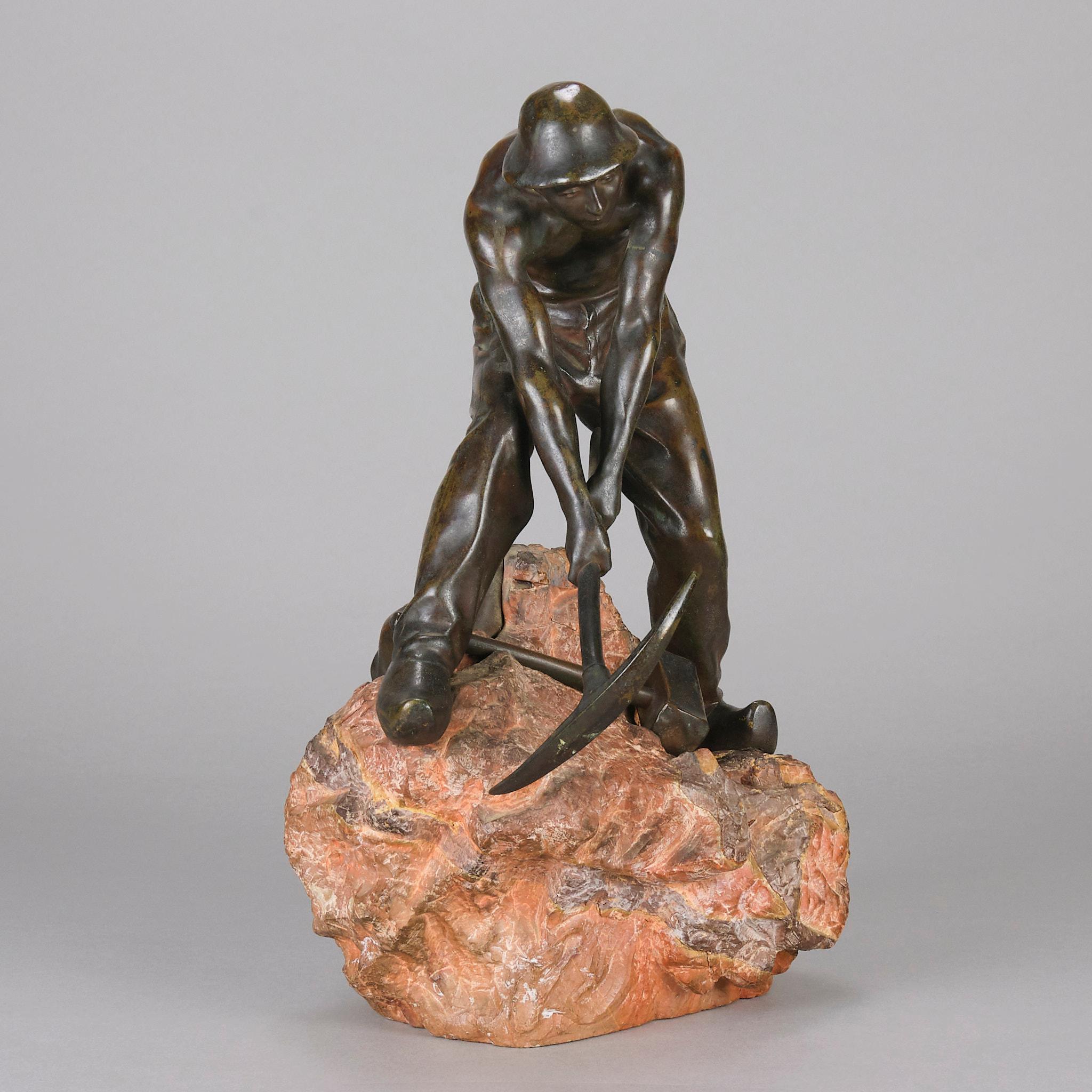 Early 20th Century Bronze Sculpture entitled 