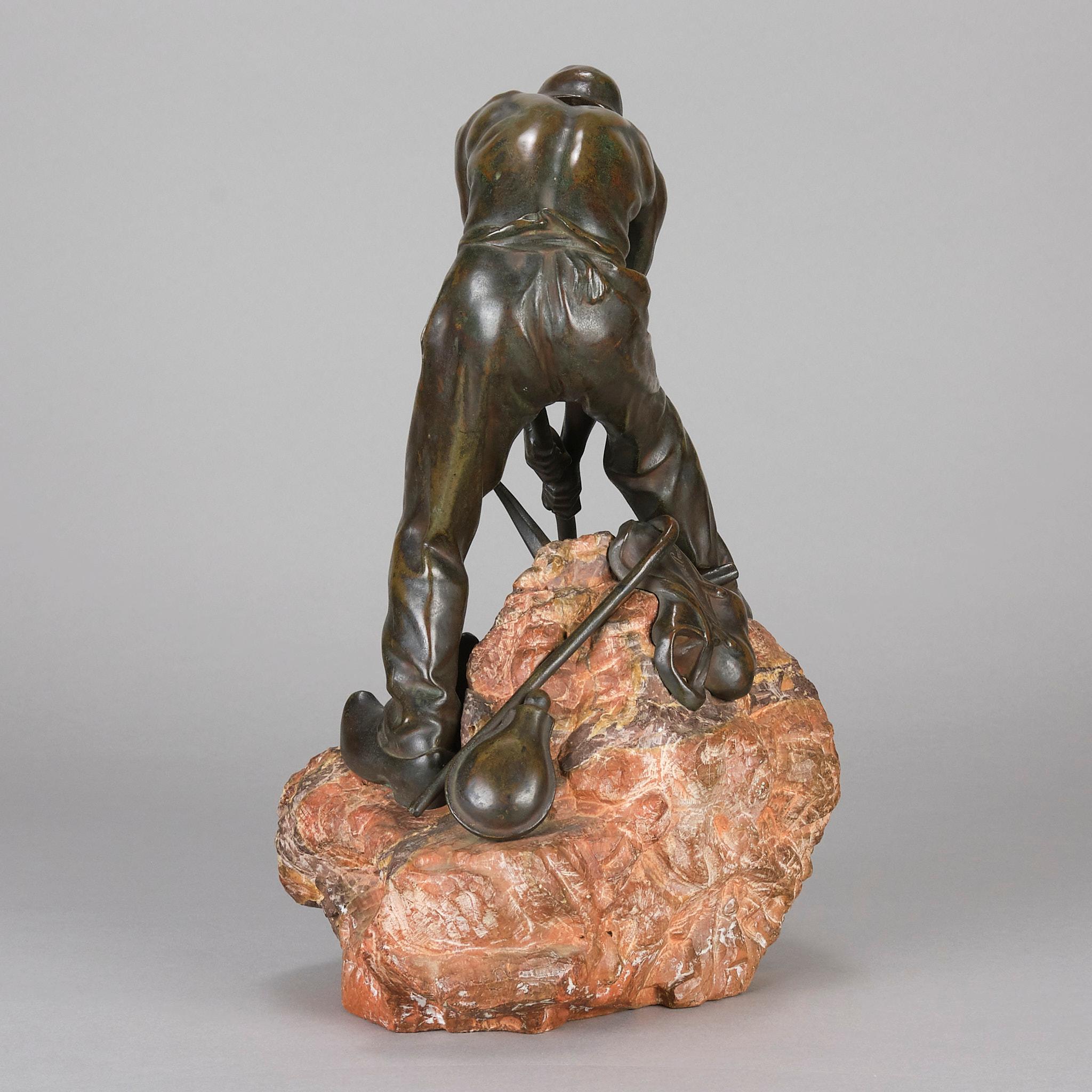 Early 20th Century Bronze Sculpture entitled 