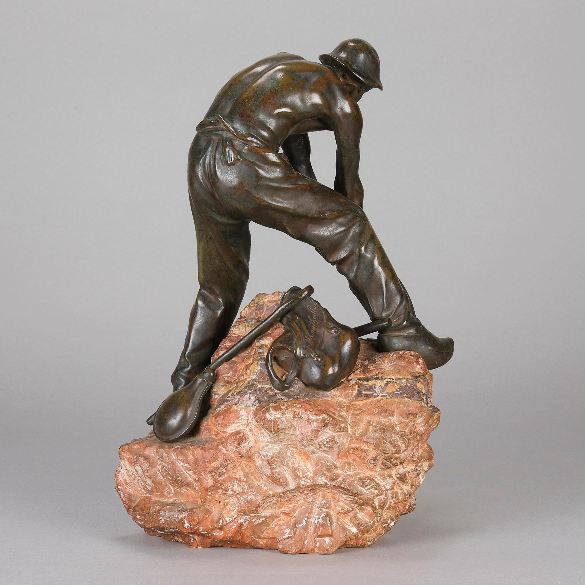 Early 20th Century Bronze Sculpture entitled 