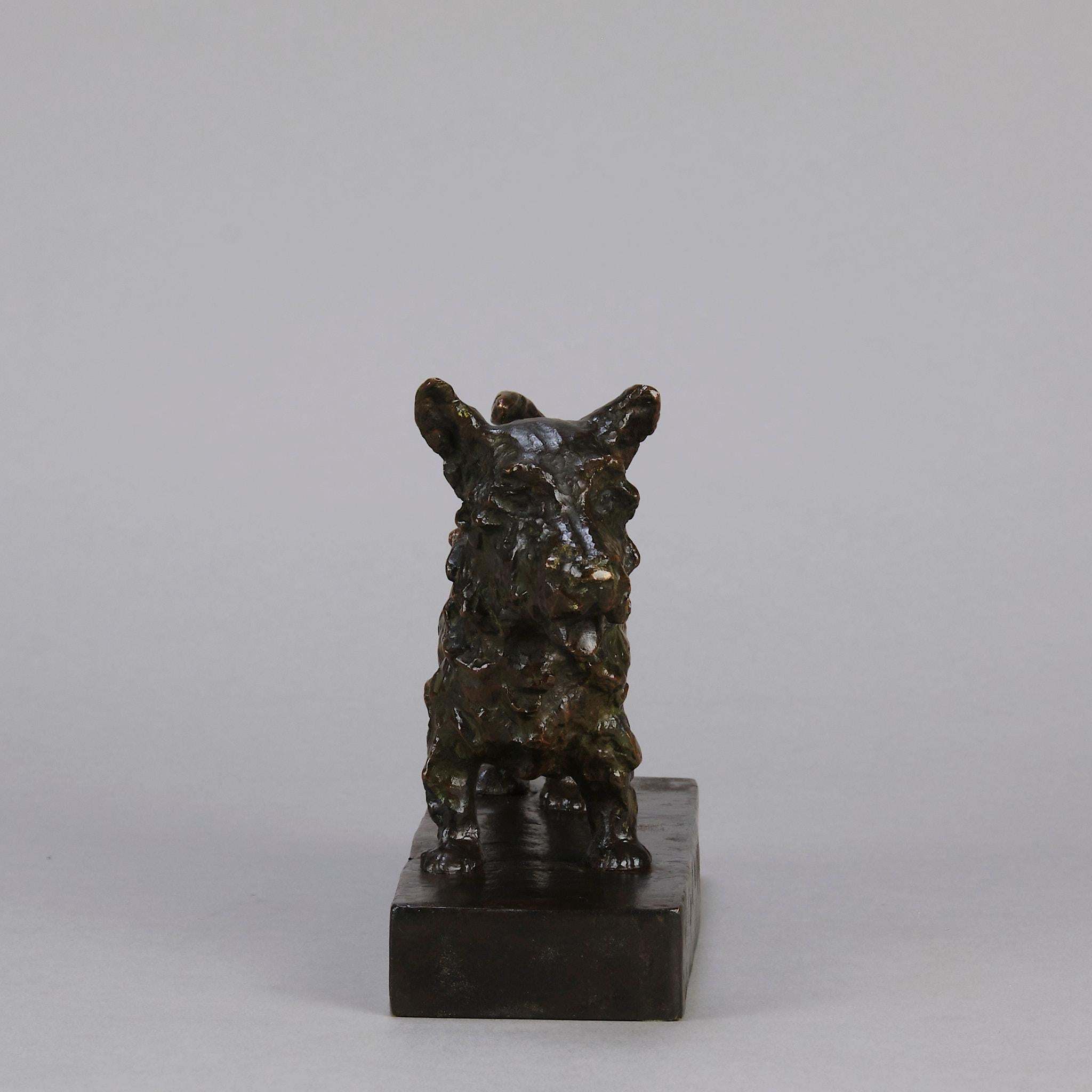 Calco Scultura in bronzo dei primi del Novecento intitolata 