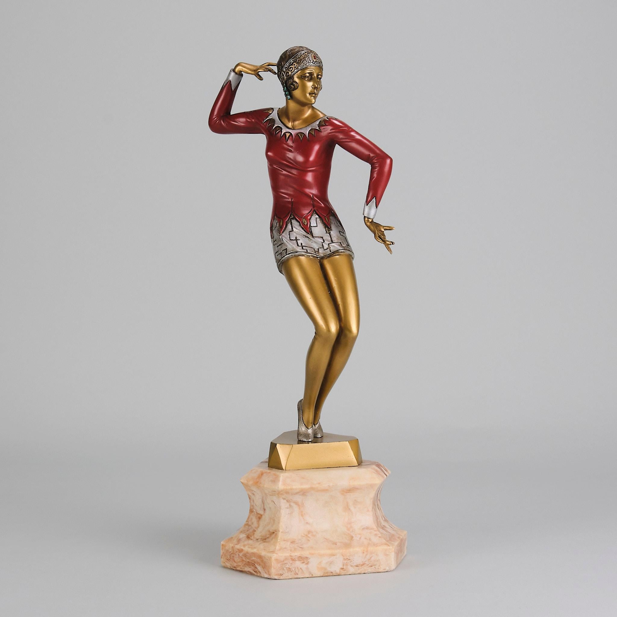 Studio in bronzo dei primi del Novecento intitolato 