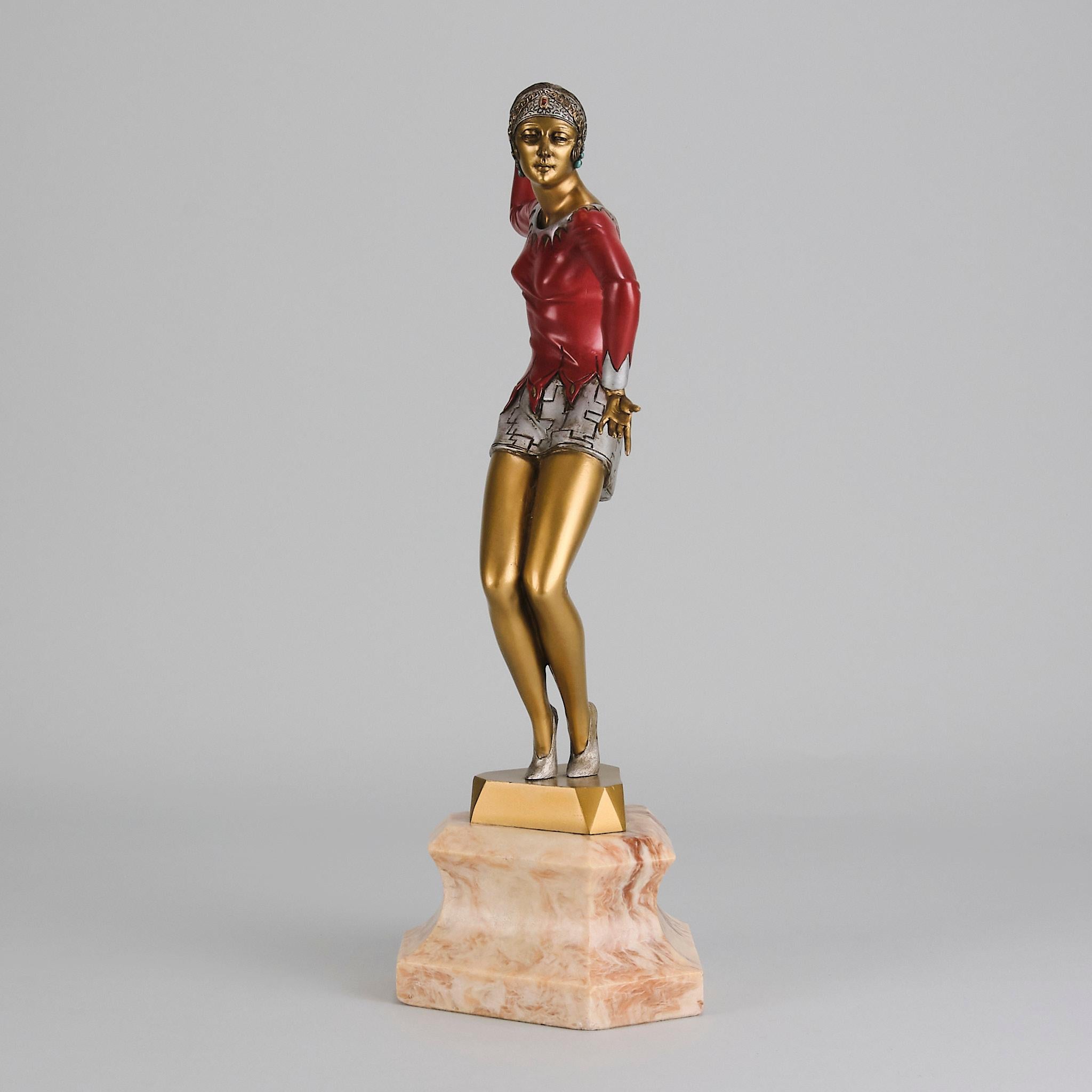 Studio in bronzo dei primi del Novecento intitolato 