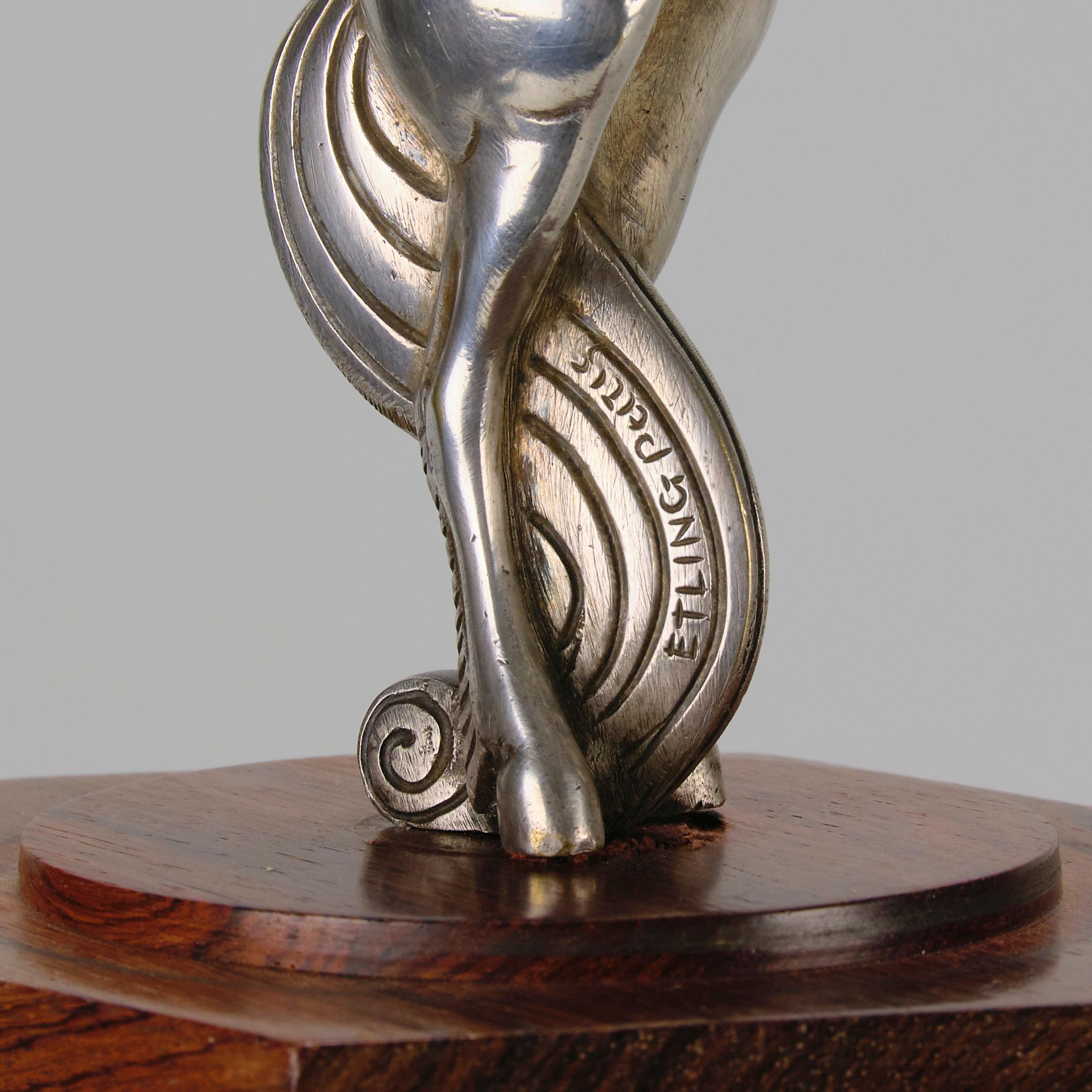Bronze Étude en bronze du début du 20e siècle intitulée 