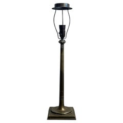 Lampe de table en bronze du début du XXe siècle par Thorvald Bindesbøll, Danemark