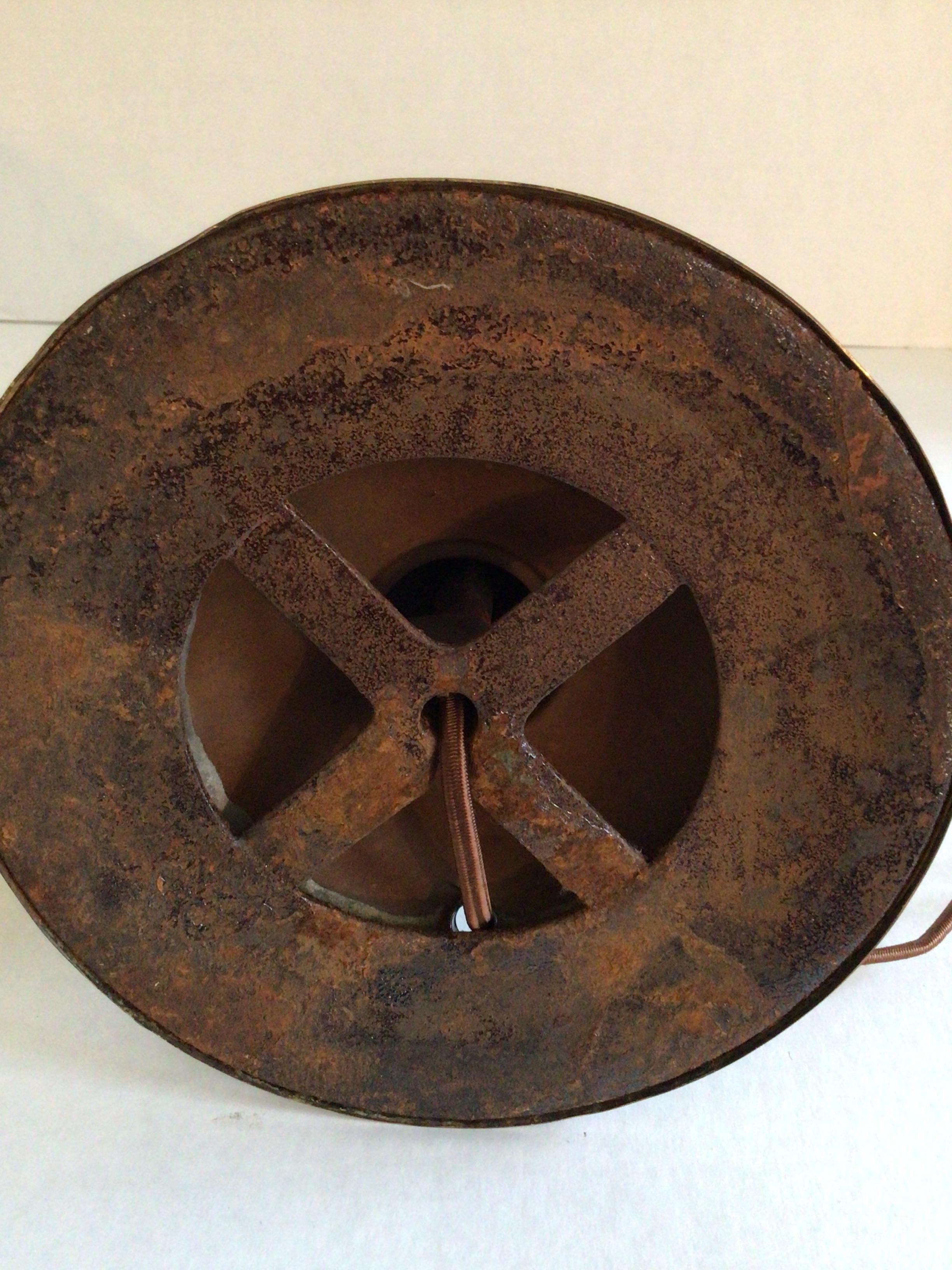 Early 20th Century Bronze Table Lamp For Sale 4