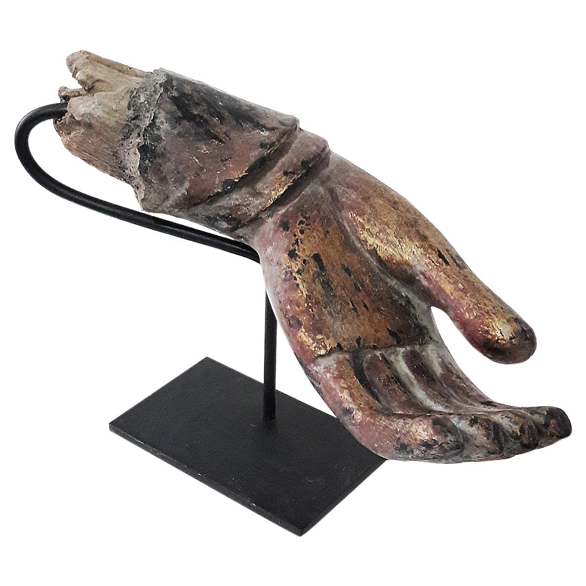 Early 20th Century Buddha Hand on a Stand