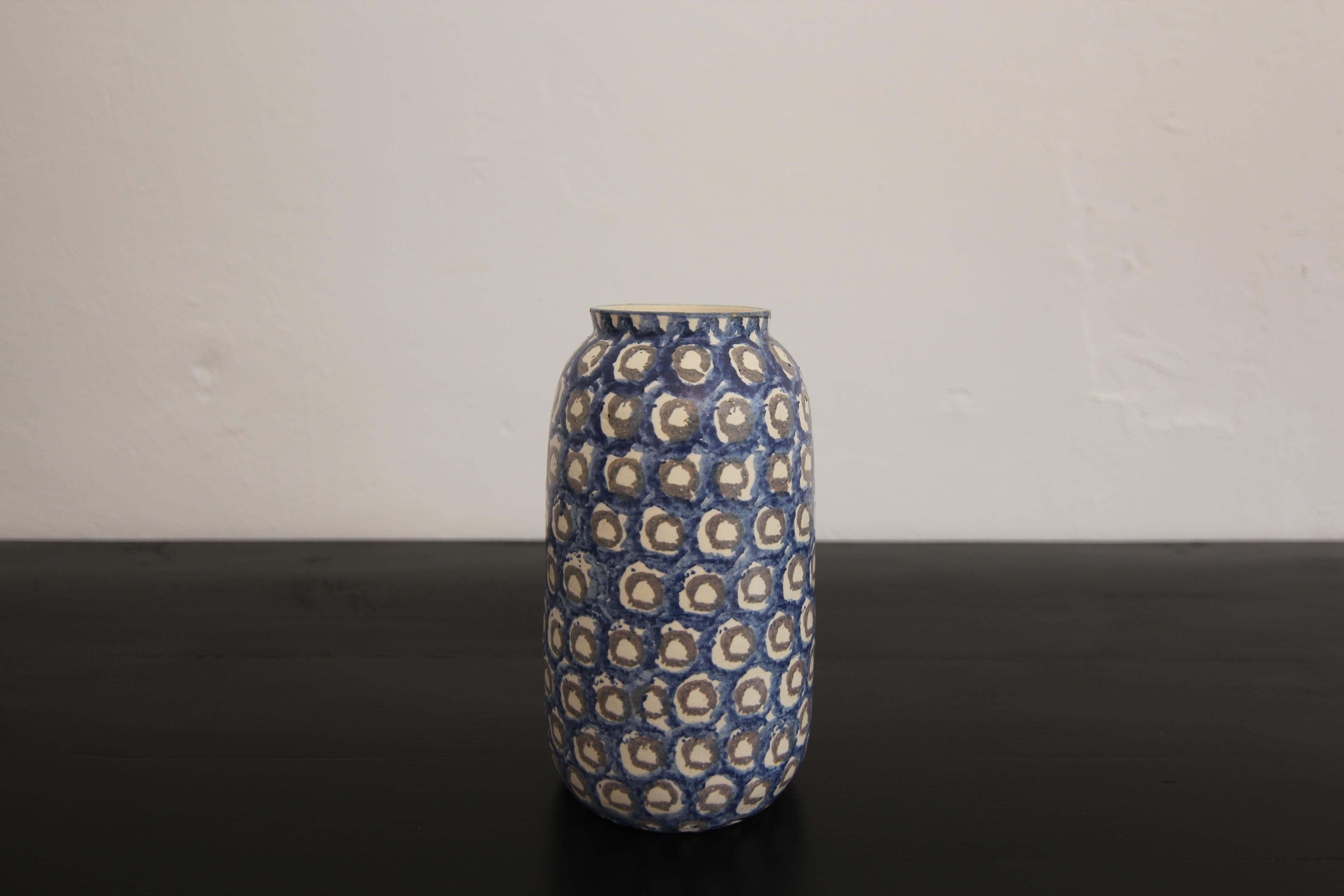 Vaso in ceramica Bunzlau dei primi del Novecento in vendita 4
