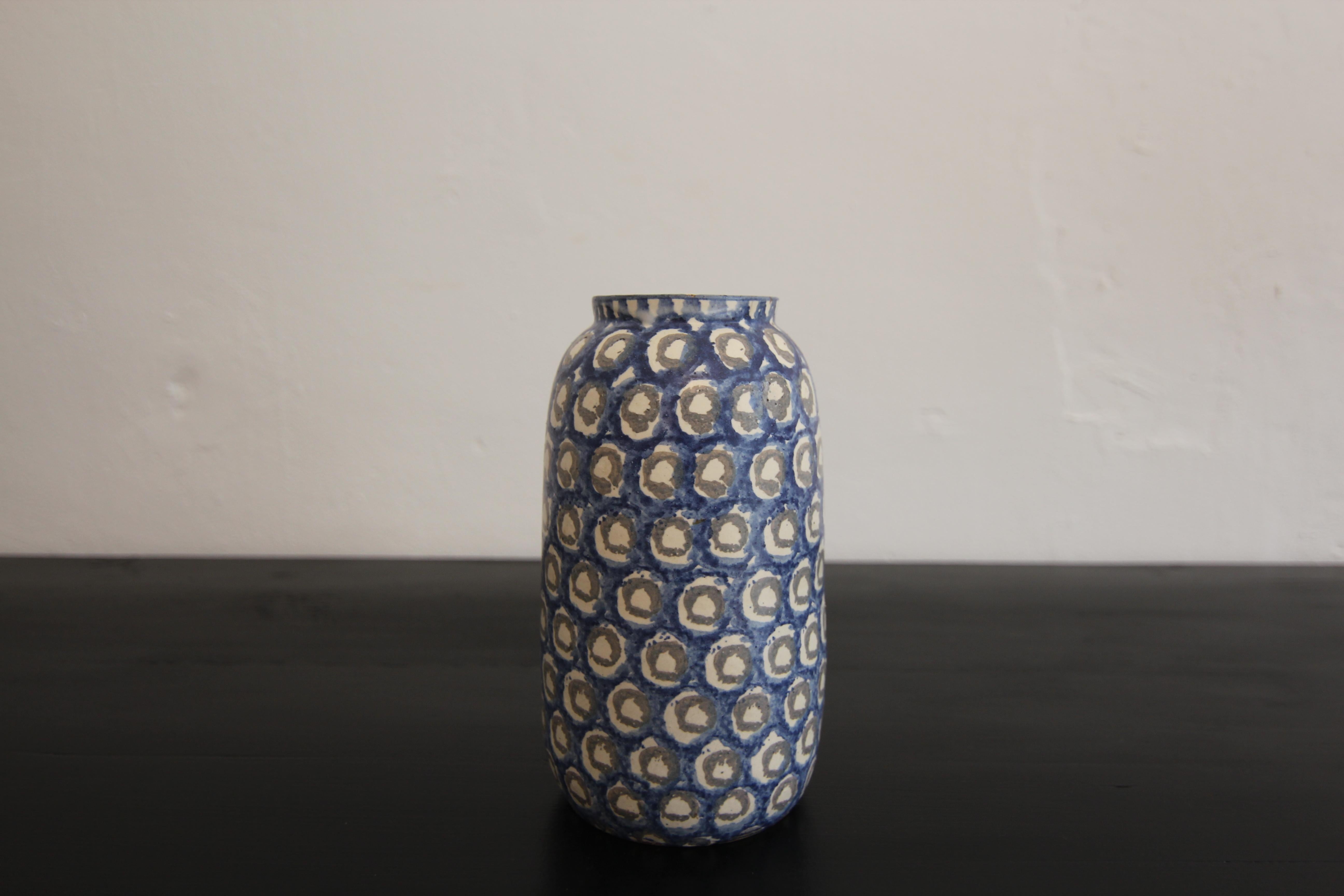 Vaso in ceramica Bunzlau dei primi del Novecento in vendita 6
