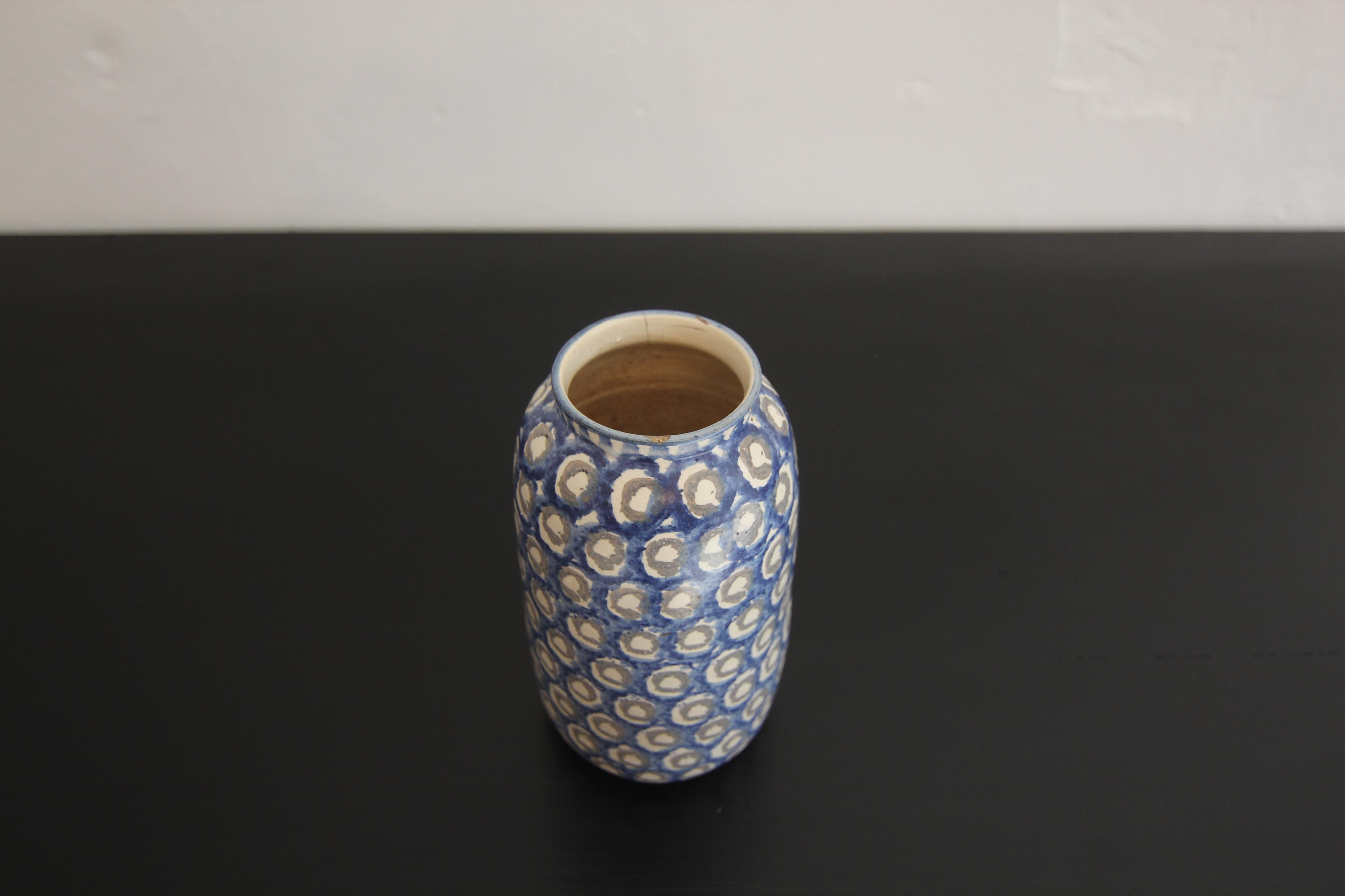 Vaso in ceramica Bunzlau dei primi del Novecento in vendita 7