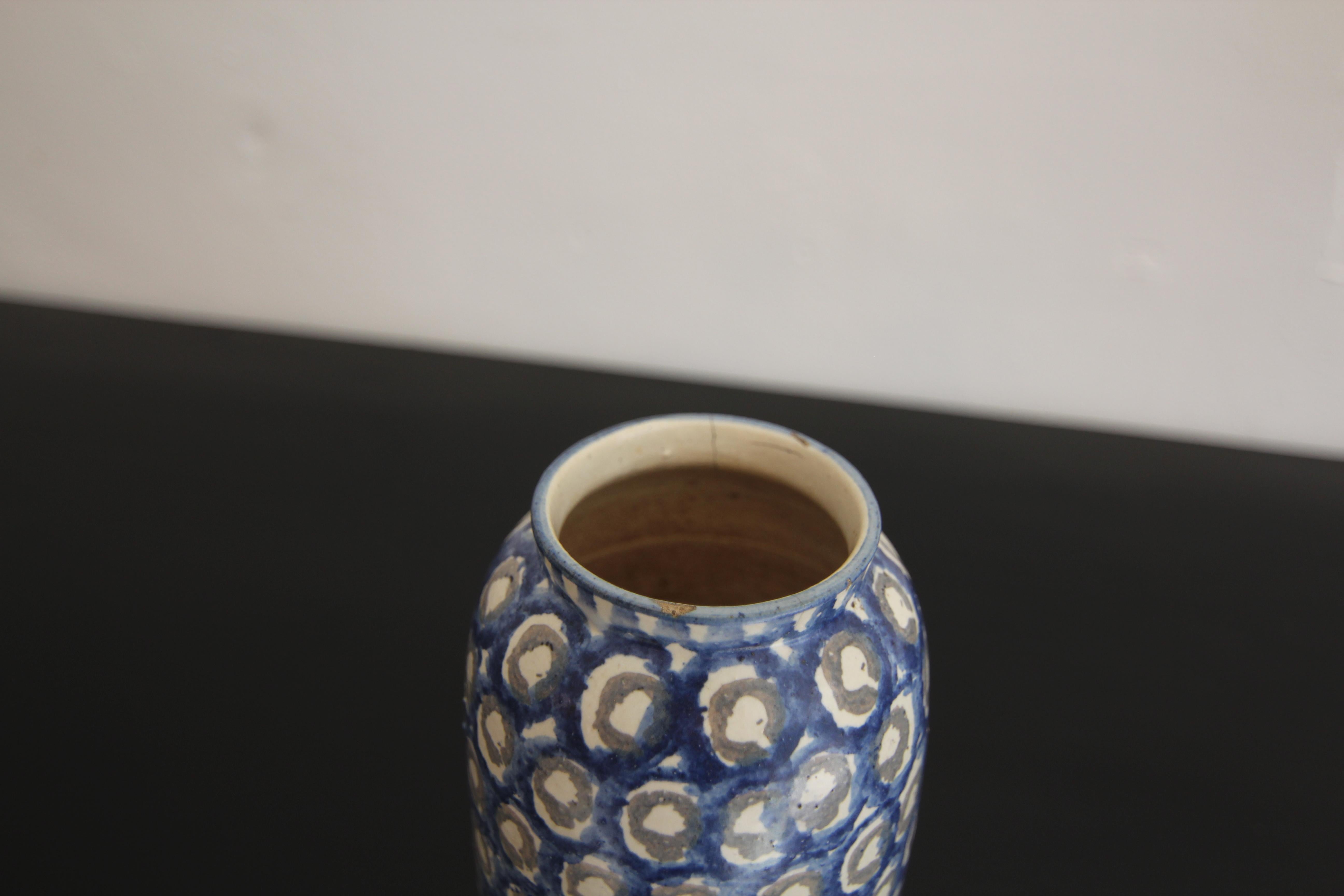 Vaso in ceramica Bunzlau dei primi del Novecento in vendita 8