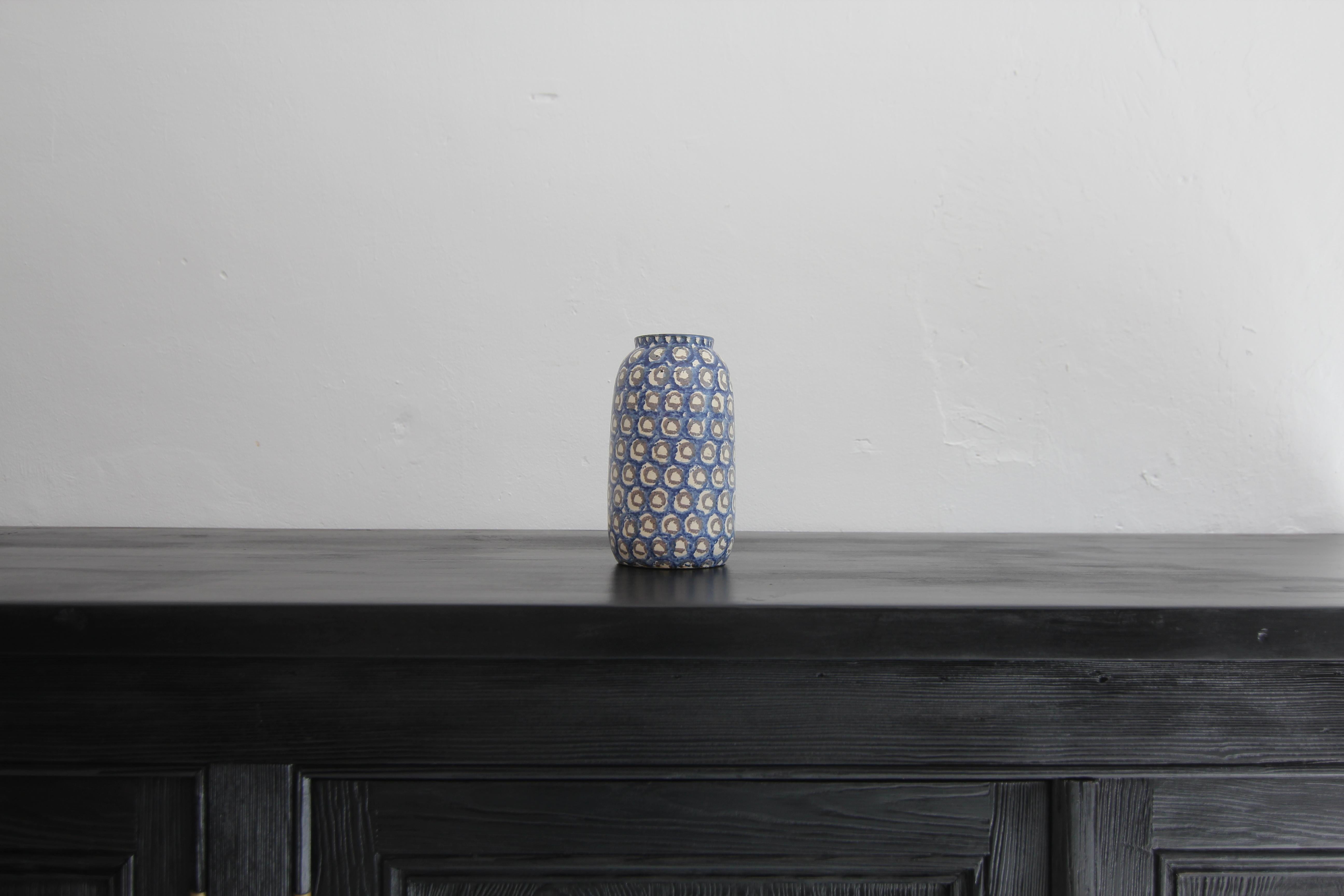 Vaso in ceramica Bunzlau dei primi del Novecento in vendita 11