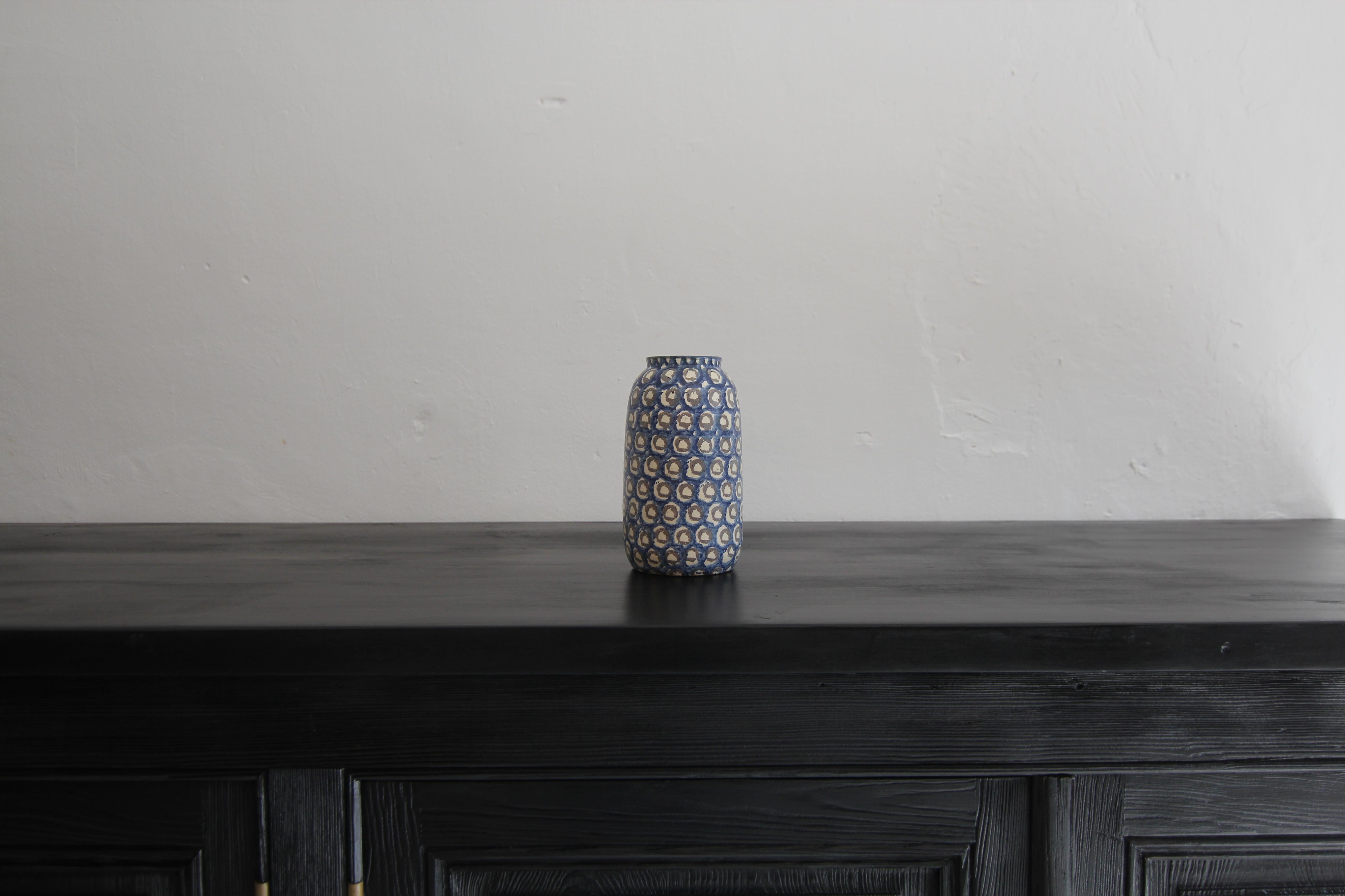 Vaso in ceramica Bunzlau dei primi del Novecento in vendita 12