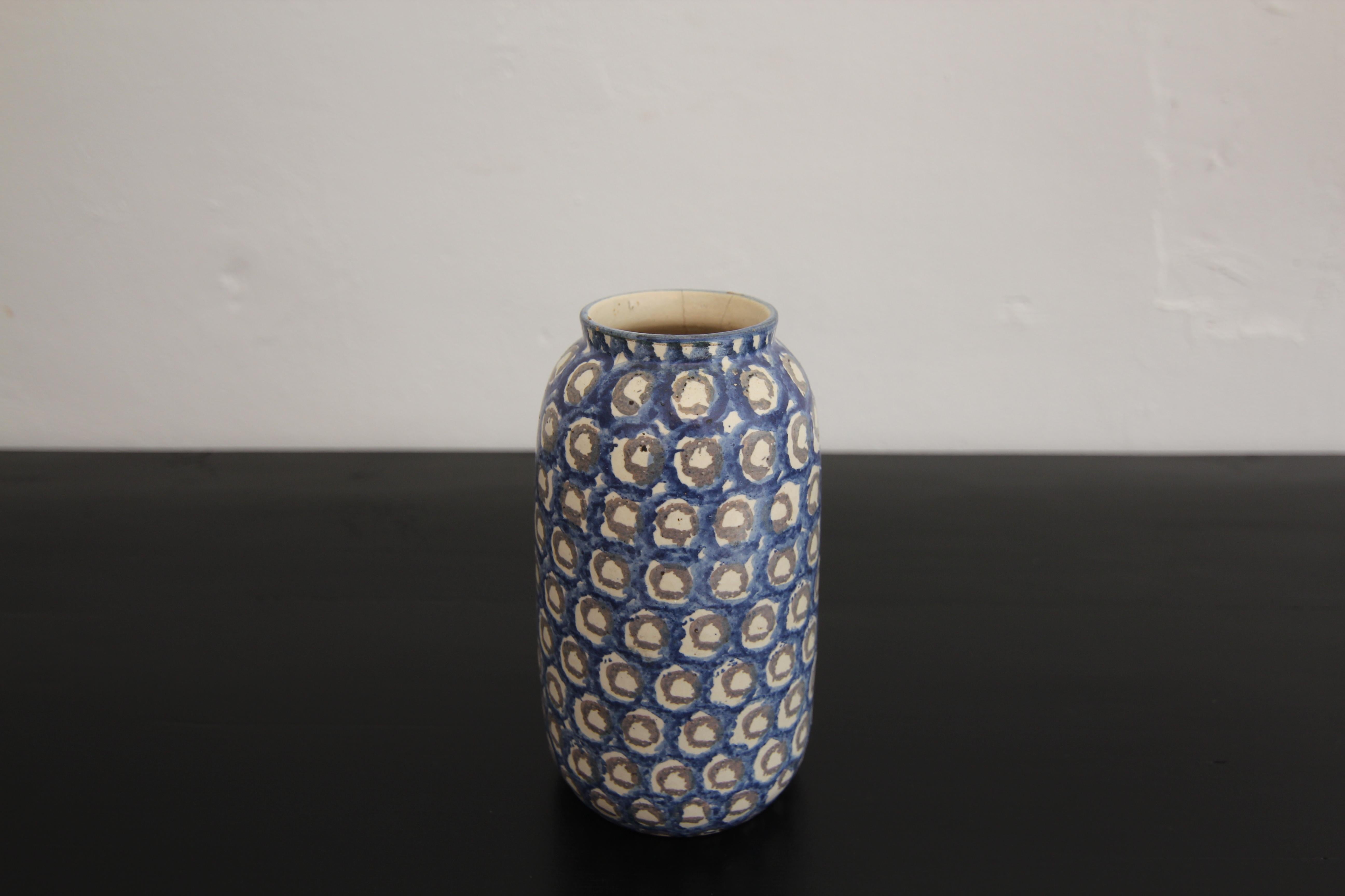 Vaso in ceramica Bunzlau dei primi del Novecento in vendita 1