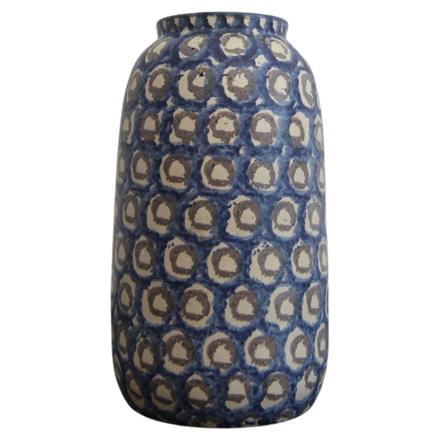 Vaso in ceramica Bunzlau dei primi del Novecento