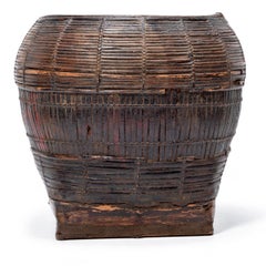 Early 20th Century Burmese Rice Basket