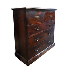 Early 20th Century Burmese Wood Chest of Drawers