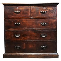 Early 20th Century Burmese Wood Chest of Drawers