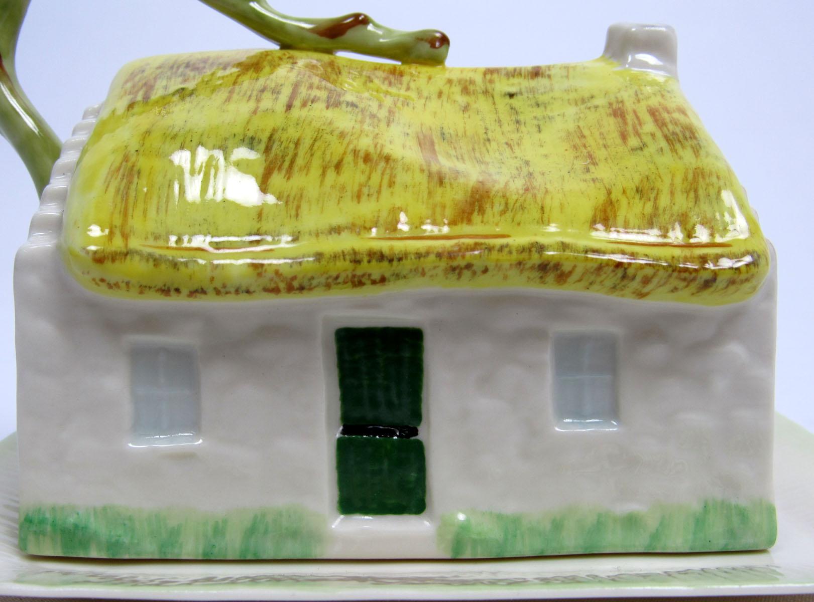 Early 20th Century Butter Dish by Belleek 1
