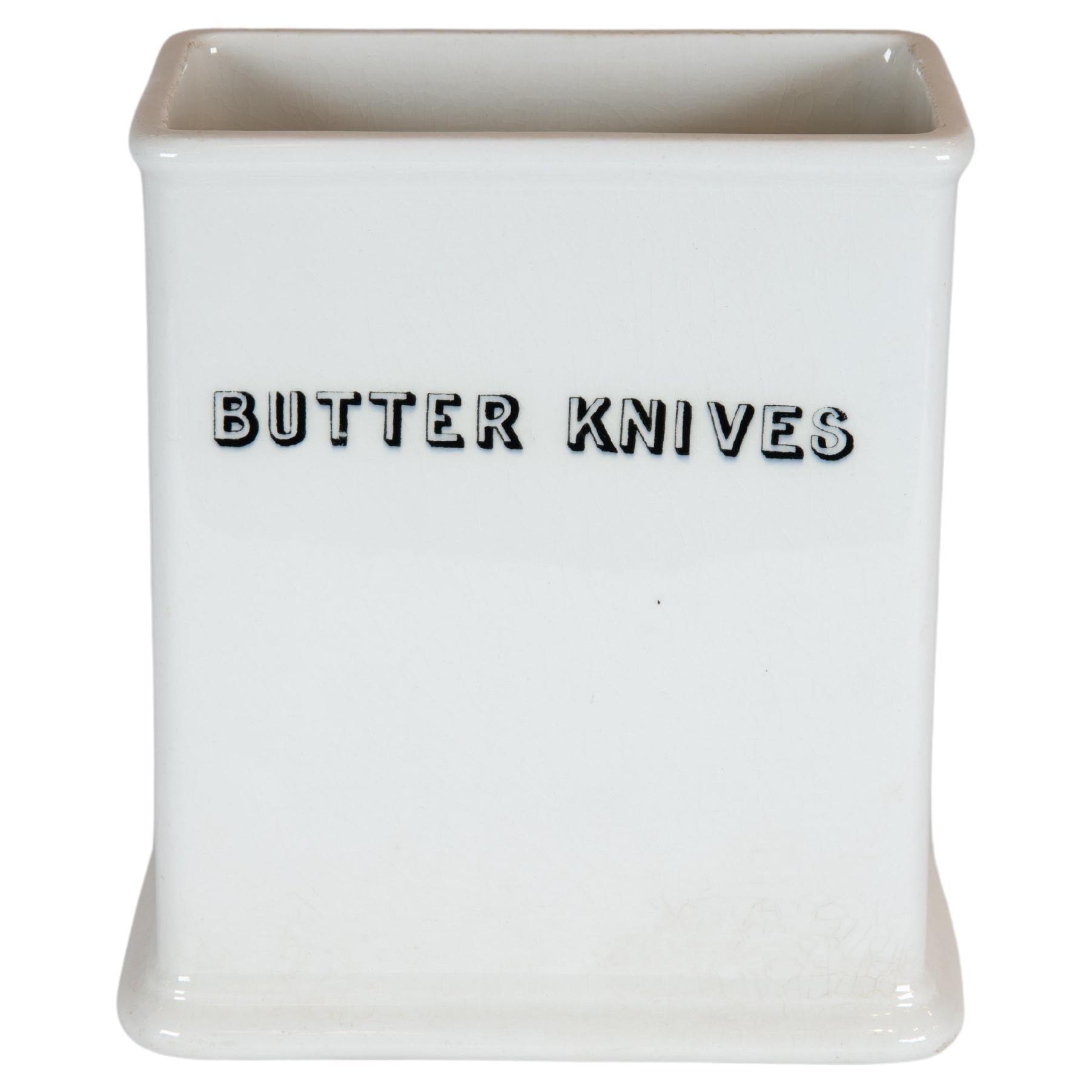 Early 20th Century Butter Knives Holder