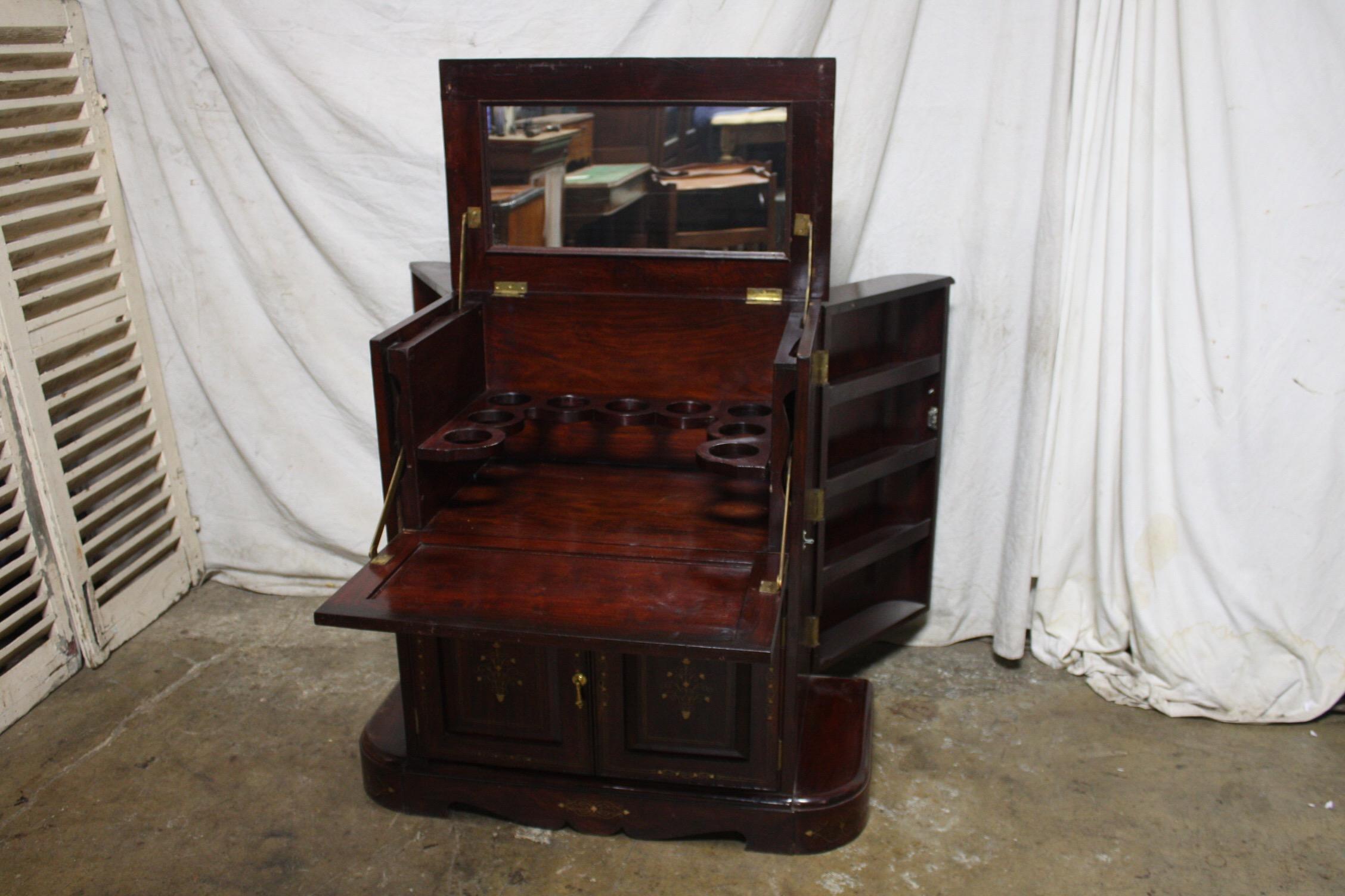 Early 20th Century Cabinet Bar For Sale 2