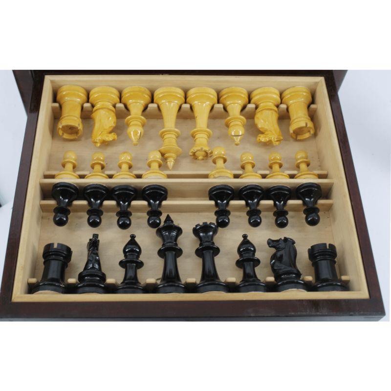 Brass Early 20th Century Campaign Travelling Game Set For Sale