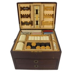 Early 20th Century Campaign Travelling Game Set