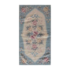 Early 20th Century Canadian Hooked Rug Nova Scotia - Cheticamp