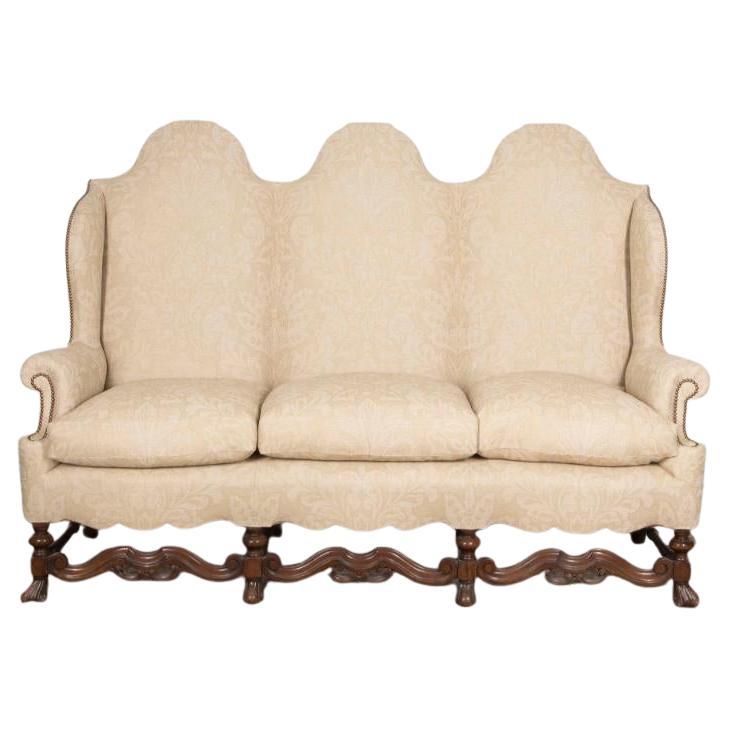 Early 20th Century Carolean Style Sofa