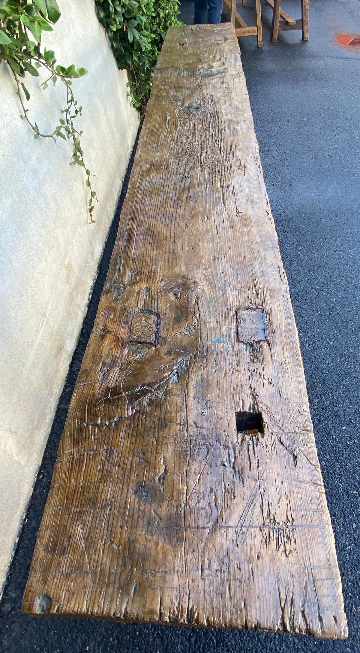 Hand-Crafted Early 20th Century Carpenter’s Bench