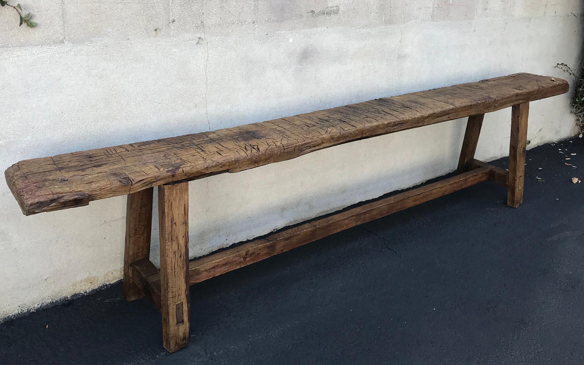 Early 20th Century Carpenter's Bench In Good Condition In Los Angeles, CA