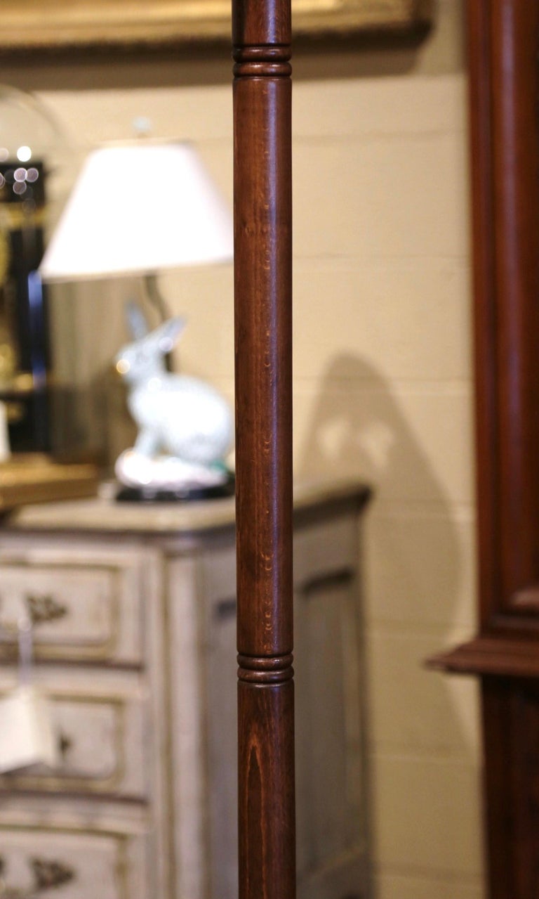 Early 20th Century Carved Bentwood Coat Stand with Umbrella Ring Style at 1stDibs