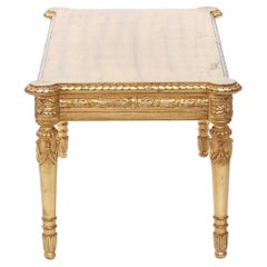Early 20th Century Carved Giltwood Coffee Table