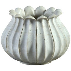 Early 20th Century Carved Marble Planter