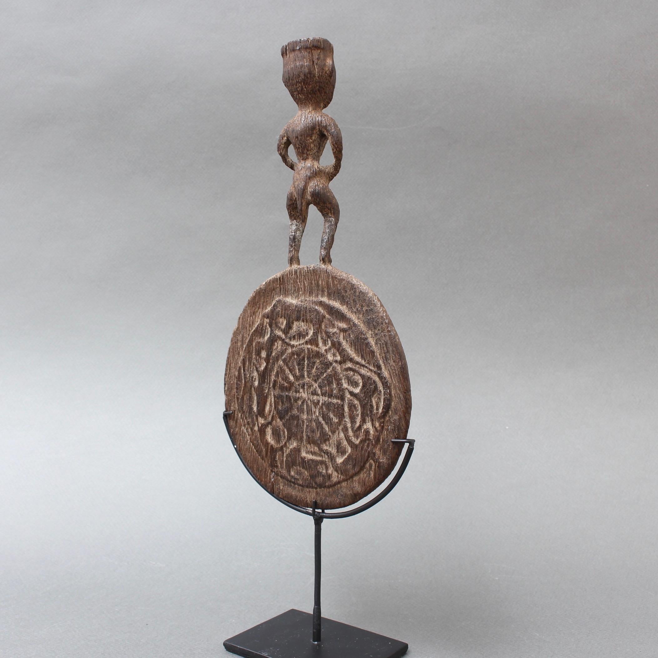 Early 20th Century Carved Wooden Ritual Calendar from Kalimantan 'Borneo' 1