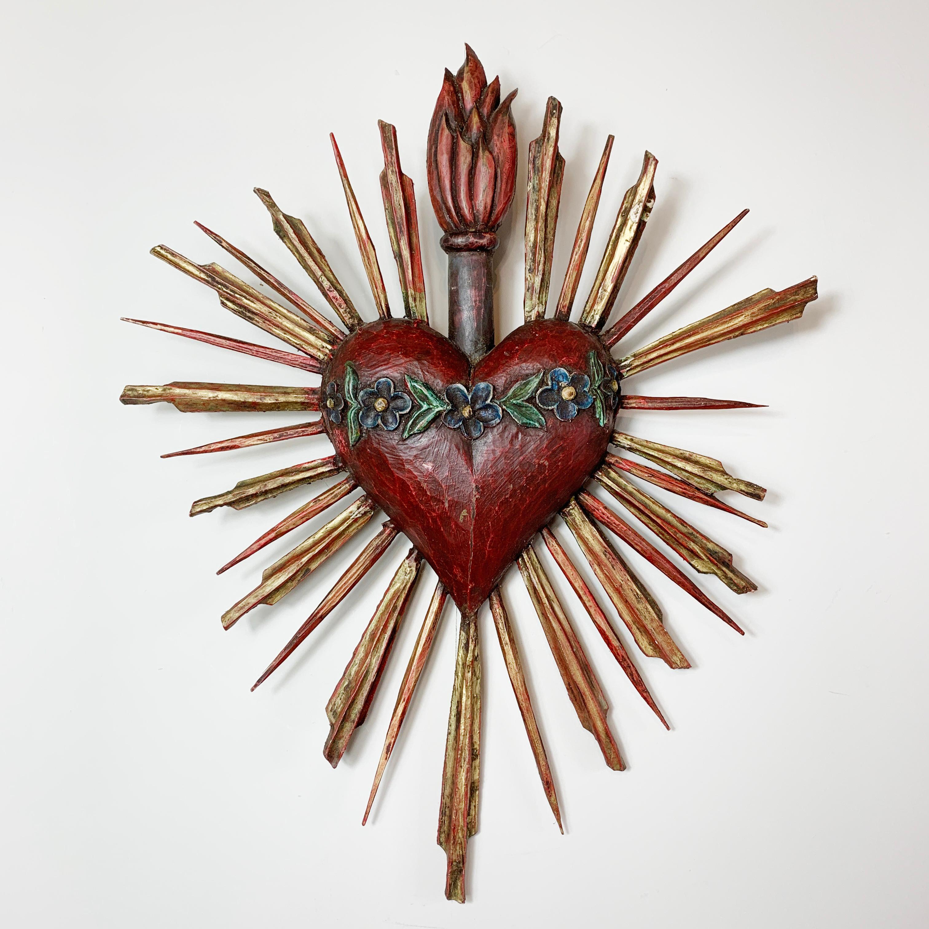 sacred heart wall plaque