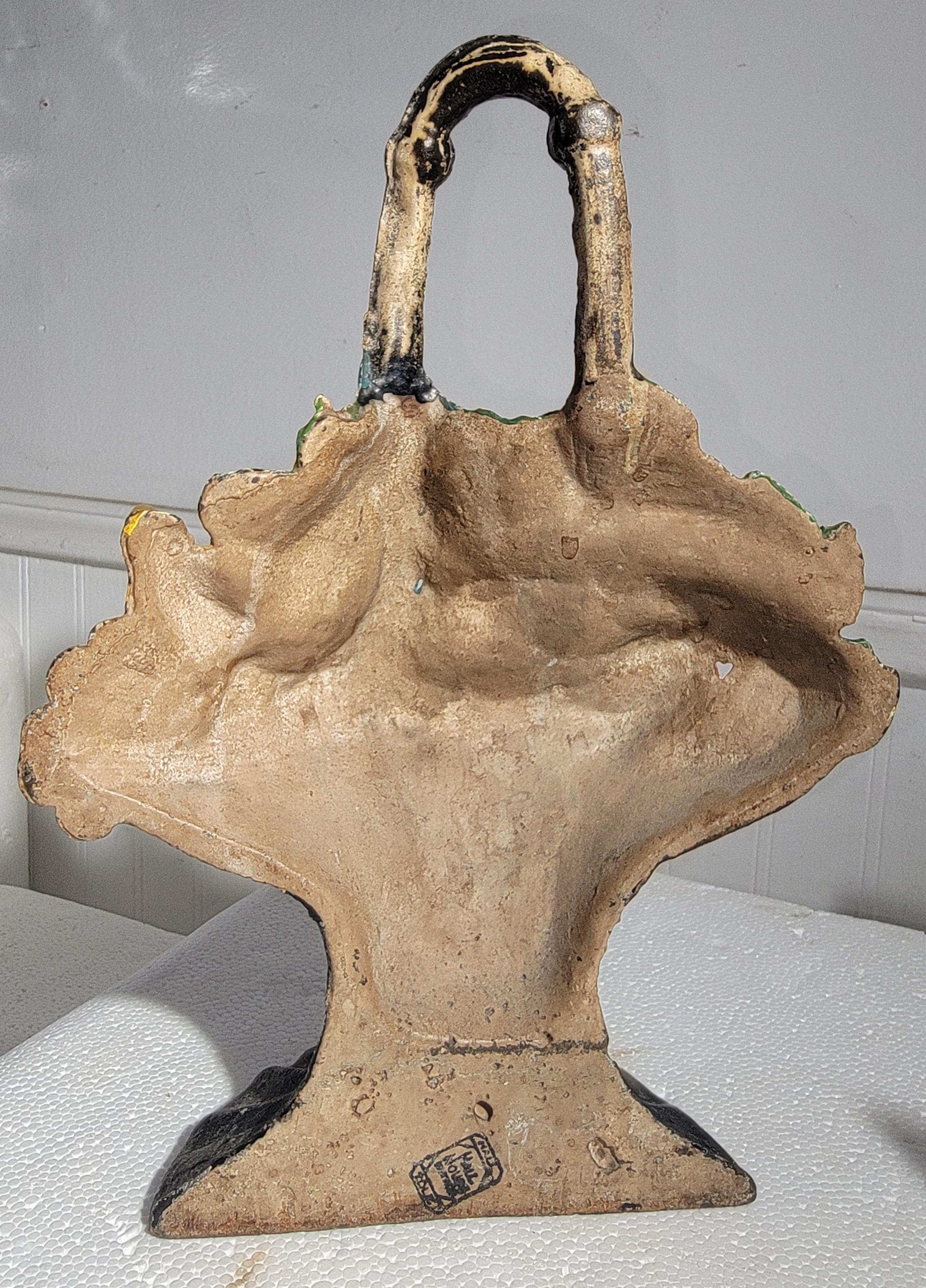 Tope de puerta de hierro fundido de principios del siglo XX Hierro en venta